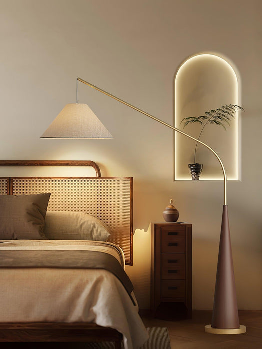 Gibson Arc Floor Lamp-DWHOME