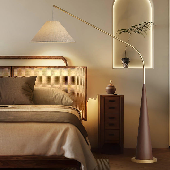 Gibson Arc Floor Lamp-DWHOME