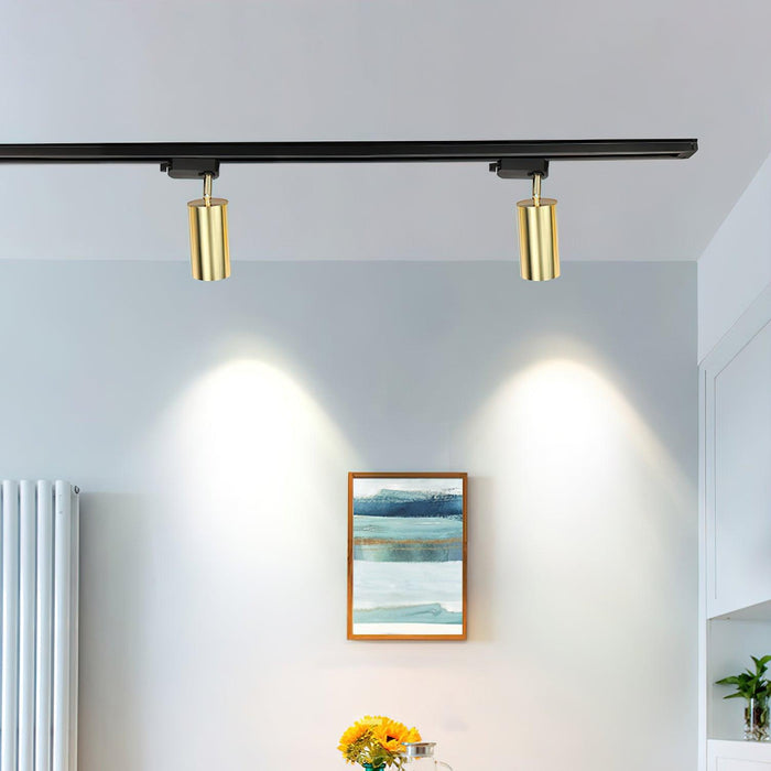 Gilded Rail Track Light-DWHOME