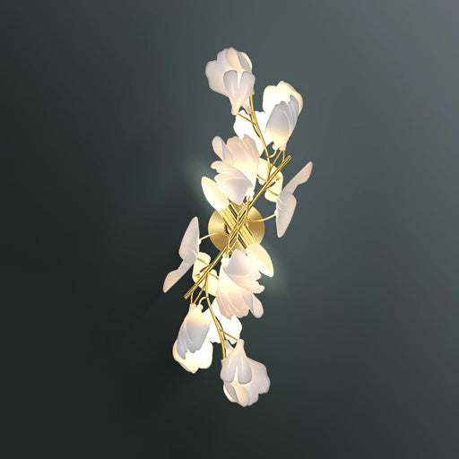 Gingko Flowers Plug-in Wall Lamp-DWHOME