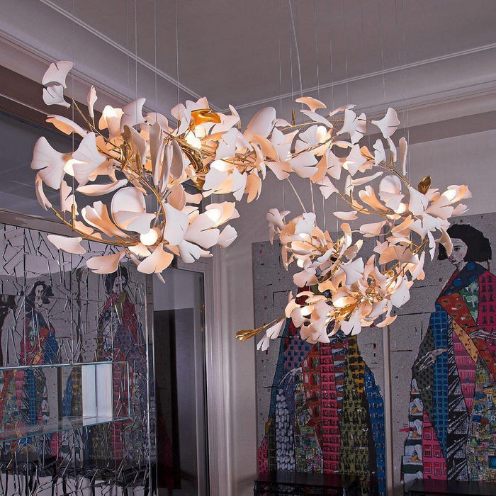 Gingko Chandelier E - DWHOME
