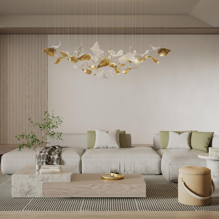 Linden Leaves Chandelier - DWHOME