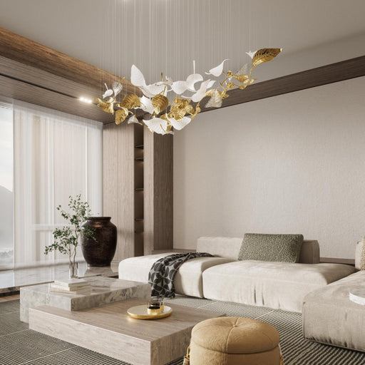 Linden Leaves Chandelier - DWHOME