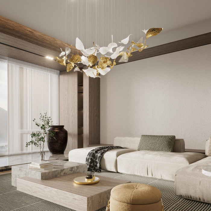 Linden Leaves Chandelier - DWHOME