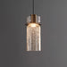 Glacier Crackle Glass Pendant Lamp-DWHOME