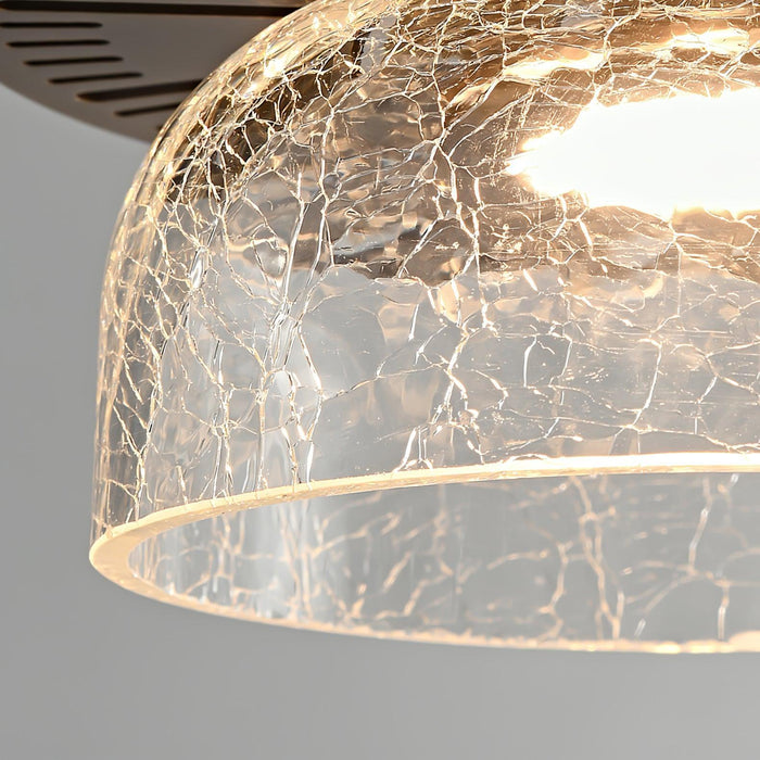 Glacier Crackle Glass Pendant Lamp-DWHOME