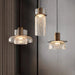 Glacier Crackle Glass Pendant Lamp-DWHOME