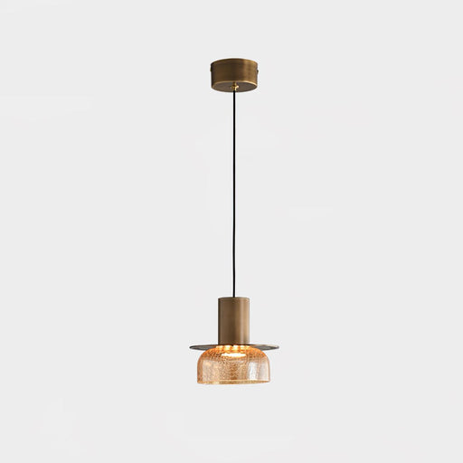 Glacier Crackle Glass Pendant Lamp-DWHOME