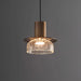 Glacier Crackle Glass Pendant Lamp-DWHOME