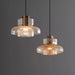 Glacier Crackle Glass Pendant Lamp-DWHOME