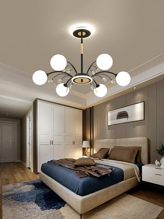 Glamorous Glass Raindrop Chandeliers-DWHOME