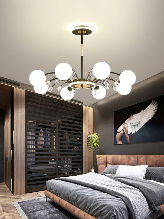Glamorous Glass Raindrop Chandeliers-DWHOME