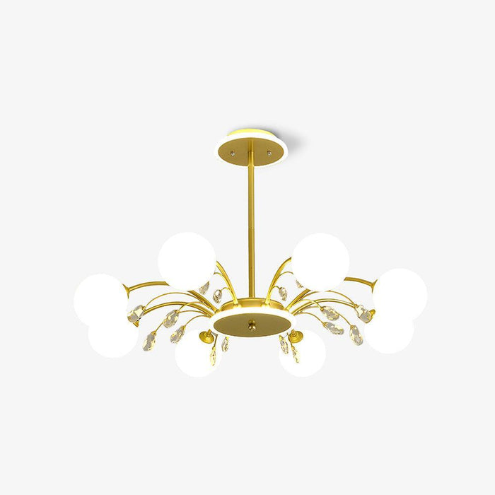 Glamorous Glass Raindrop Chandeliers-DWHOME