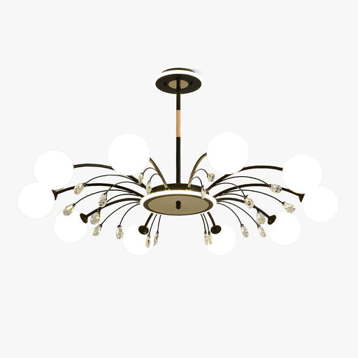 Glamorous Glass Raindrop Chandeliers-DWHOME