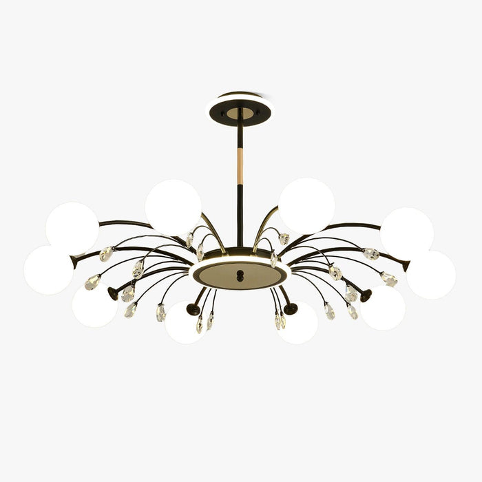 Glamorous Glass Raindrop Chandeliers-DWHOME