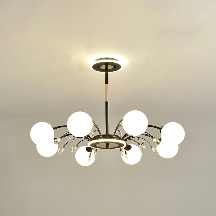 Glamorous Glass Raindrop Chandeliers-DWHOME