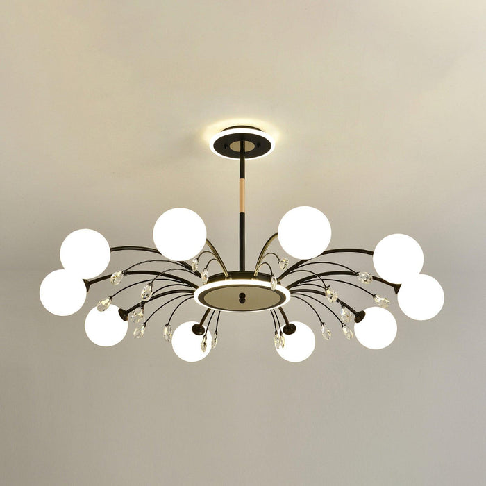 Glamorous Glass Raindrop Chandeliers-DWHOME