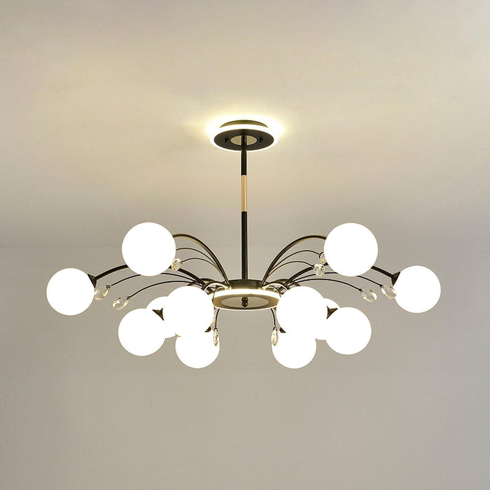 Glamorous Glass Raindrop Chandeliers-DWHOME