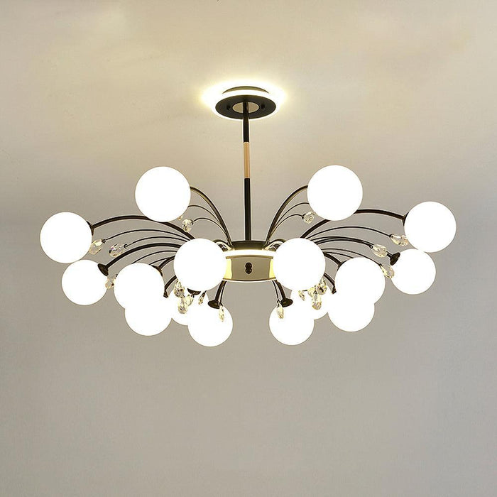 Glamorous Glass Raindrop Chandeliers-DWHOME