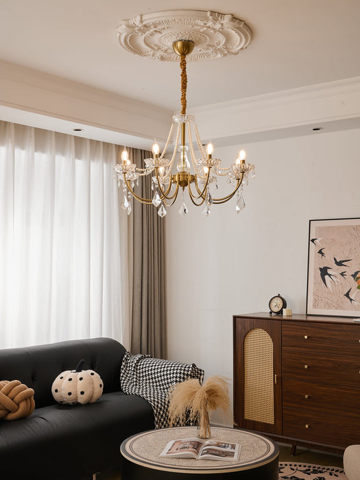 Glamour Pearl Chandelier-DWHOME