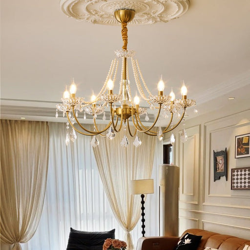 Glamour Pearl Chandelier-DWHOME