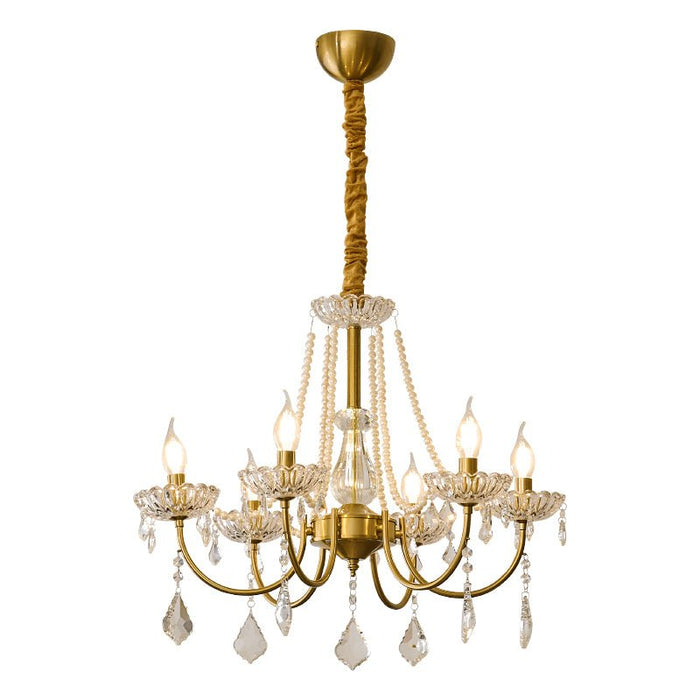 Glamour Pearl Chandelier-DWHOME