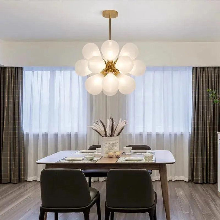 Glass Bubble Ceiling Light Amber&Blue&White - DWHOME