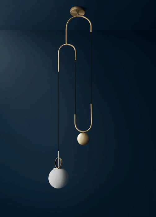Glass Ball Pendant Lamp-DWHOME