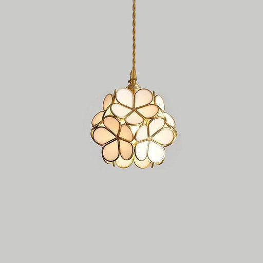 Glass Petal Pendant Light-DWHOME