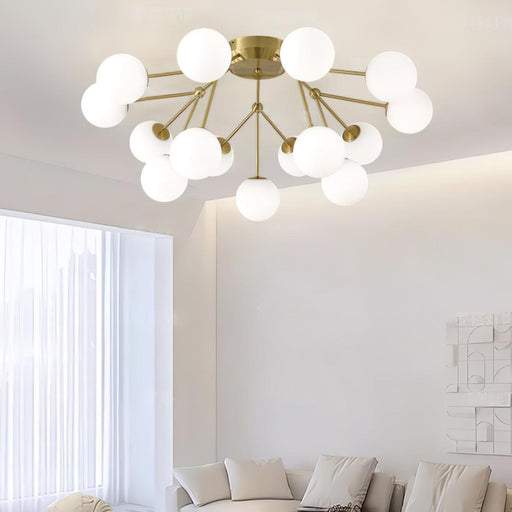 Glass Balls Cluster Ceiling Lamp-DWHOME
