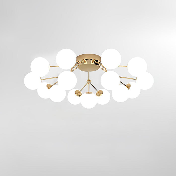 Glass Balls Cluster Ceiling Lamp-DWHOME
