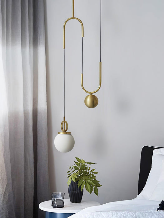 Glass Ball Pendant Lamp-DWHOME