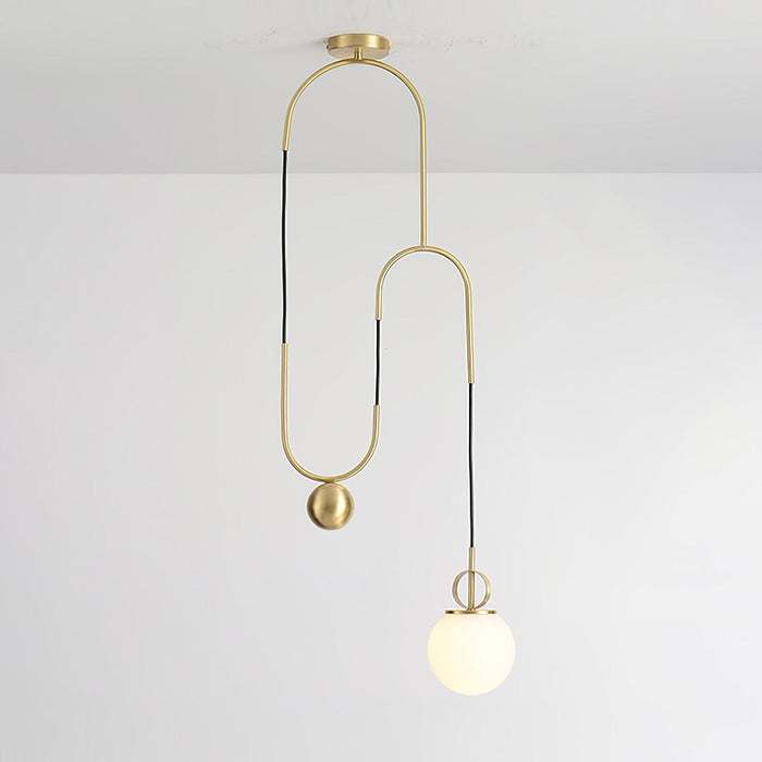 Glass Ball Pendant Lamp-DWHOME