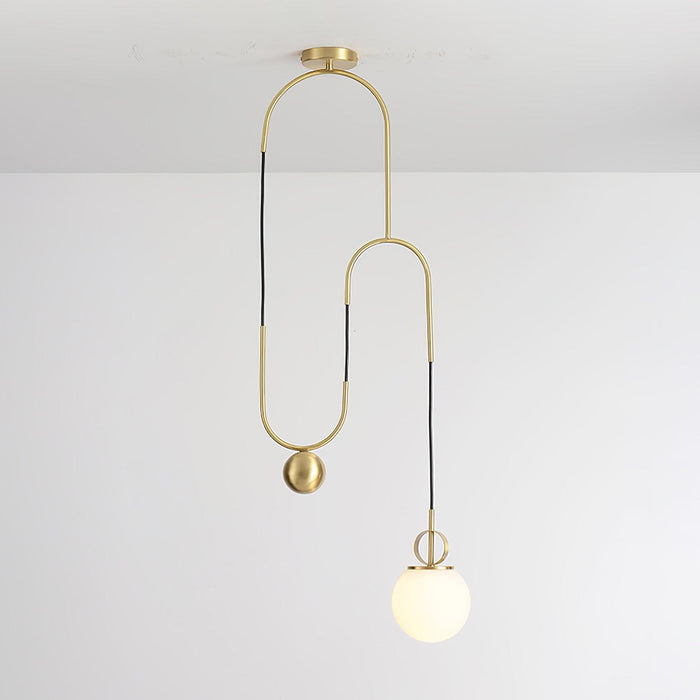 Glass Ball Pendant Lamp-DWHOME