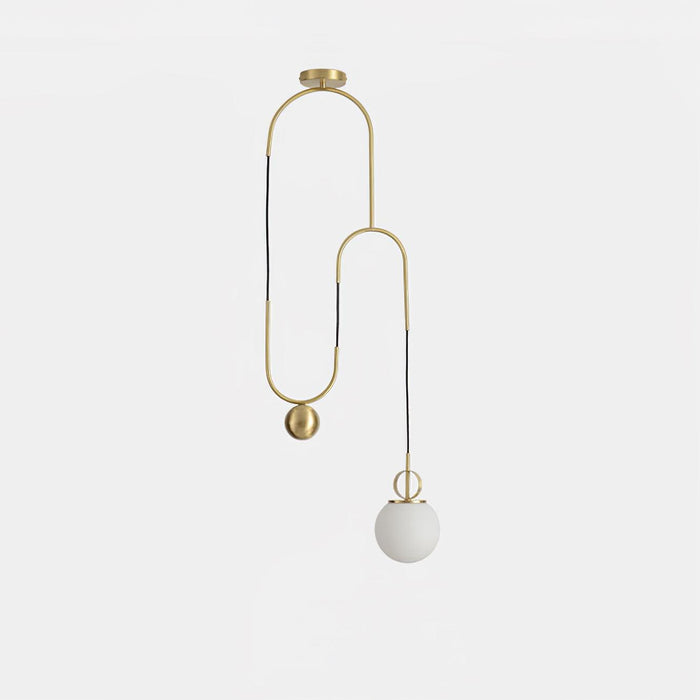Glass Ball Pendant Lamp-DWHOME