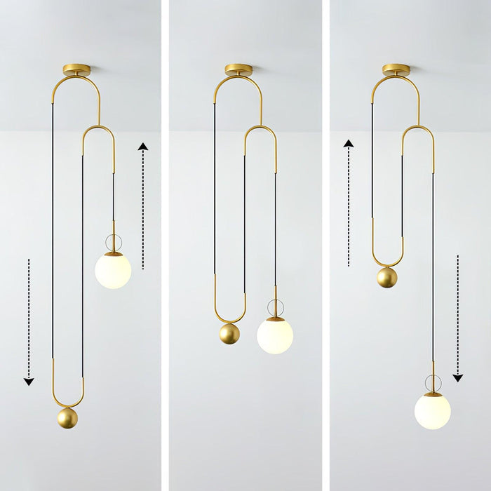 Glass Ball Pendant Lamp-DWHOME