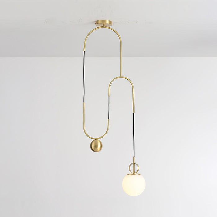Glass Ball Pendant Lamp-DWHOME