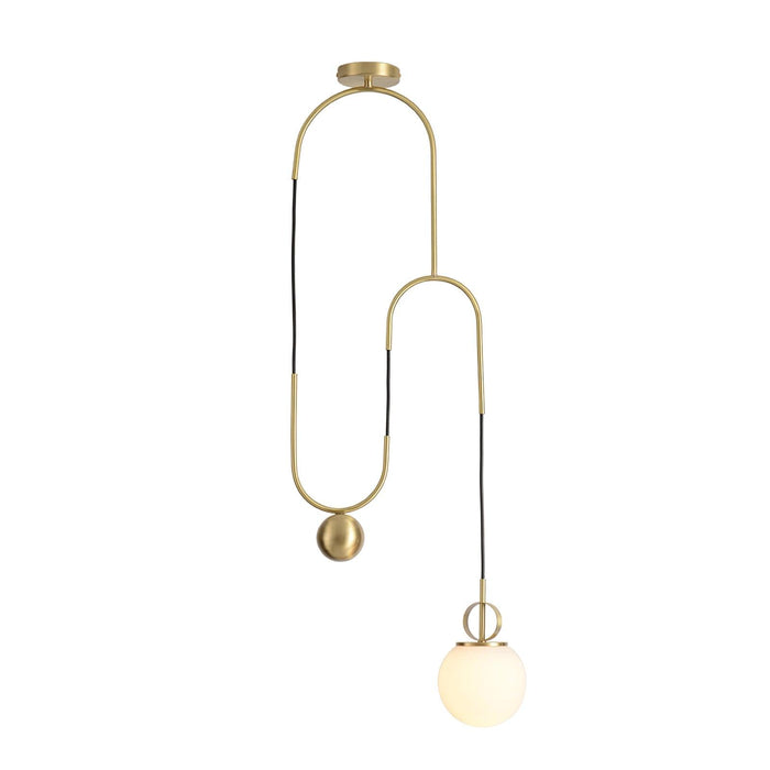 Glass Ball Pendant Lamp-DWHOME