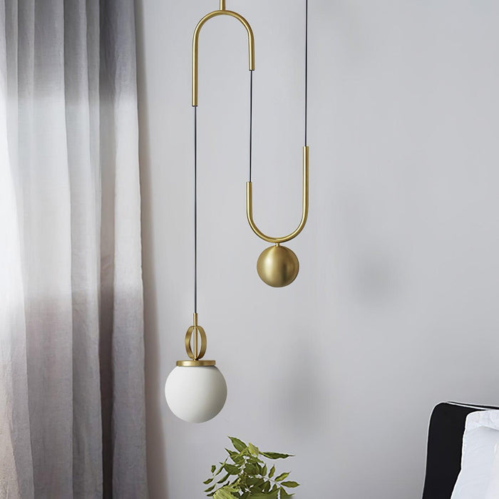 Glass Ball Pendant Lamp-DWHOME