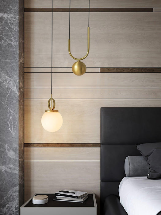 Glass Ball Pendant Lamp-DWHOME