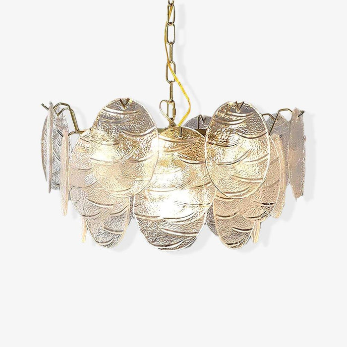 Glass Disc Chandelier - DWHOME