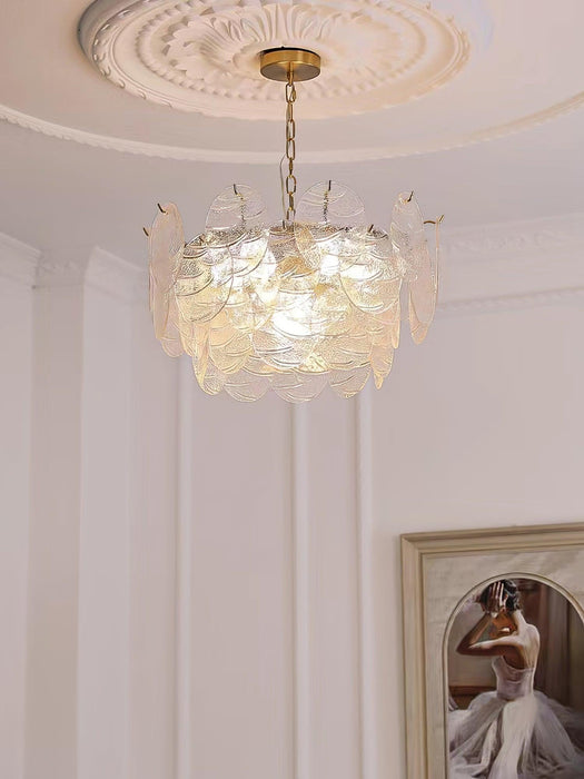 Glass Disc Chandelier - DWHOME
