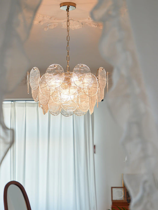 Glass Disc Chandelier - DWHOME
