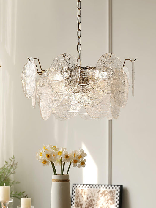 Glass Disc Chandelier - DWHOME