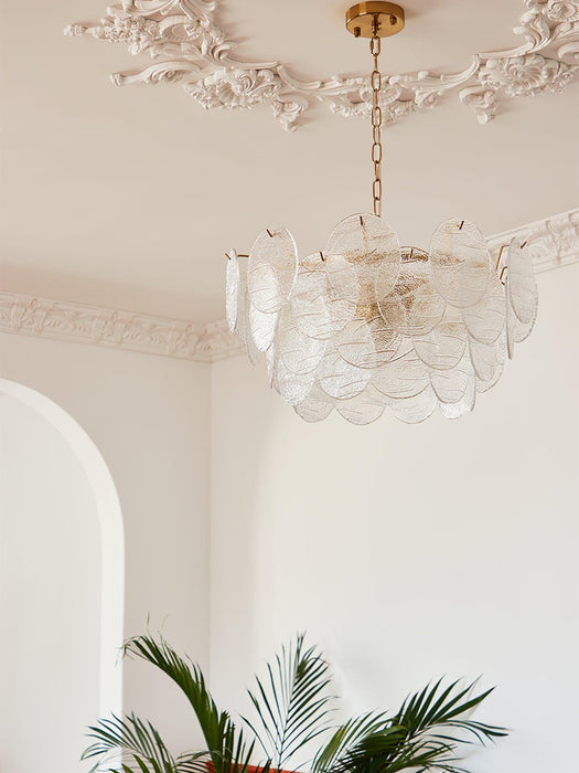 Glass Disc Chandelier - DWHOME