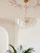 Glass Disc Chandelier - DWHOME