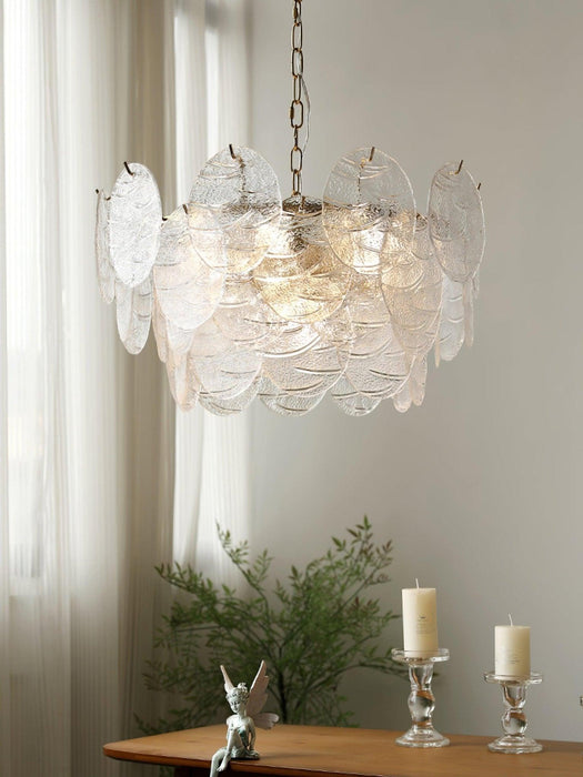 Glass Disc Chandelier - DWHOME