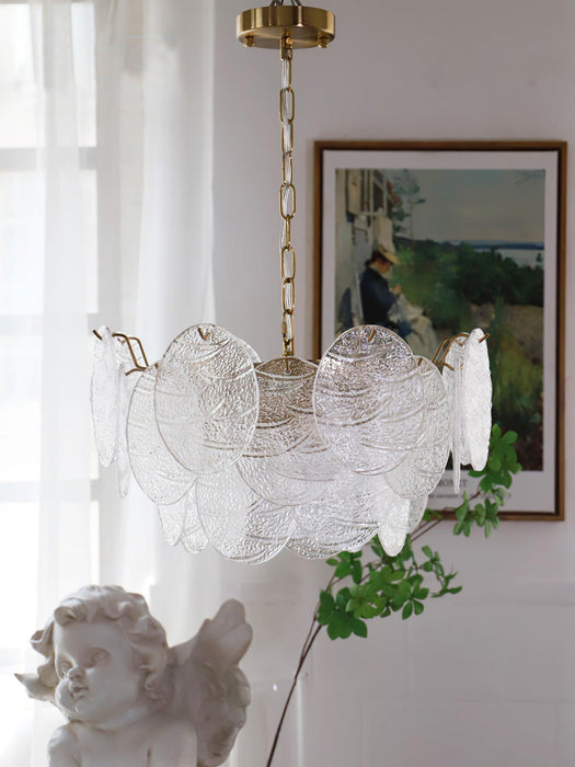 Glass Disc Chandelier - DWHOME