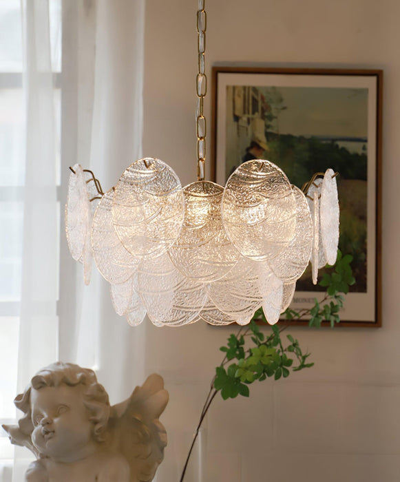 Glass Disc Chandelier - DWHOME