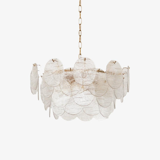 Glass Disc Chandelier-DWHOME